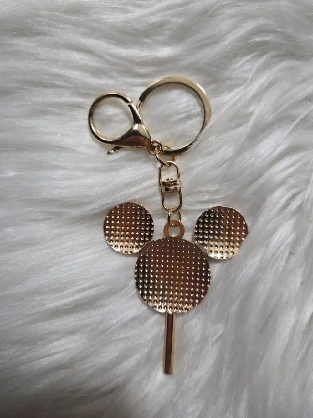 Mickey Mouse Lollipop Design Keychain